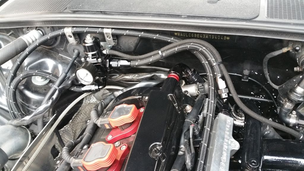 DIY B6 A4 1.8T Return style fuel system for E85